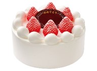 〇【3/1～3お届け分限り】 ヤマザキ お祝いケーキ 苺サンド 5号