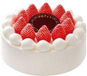 〇【3/1～3お届け分限り】 ヤマザキ お祝いケーキ 苺サンド 6号