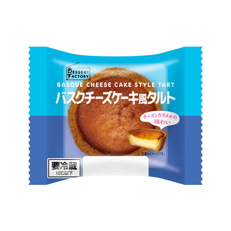 ヤマザキ バスクチーズケーキ風タルト  1個