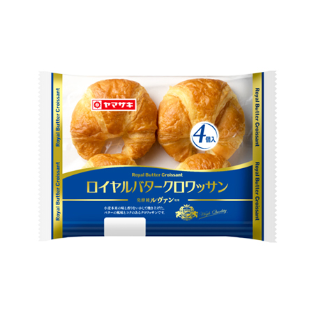 ヤマザキ ロイヤルバタークロワッサン  4個入