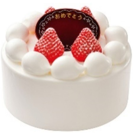 ○【1/10～31お届け分限り】ヤマザキ　お祝いケーキ苺サンド 4号