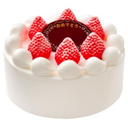 ○【1/10～31お届け分限り】ヤマザキ お祝いケーキ苺サンド 5号