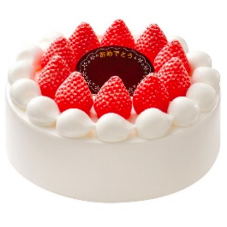 ○【1/10～31お届け分限り】ヤマザキ お祝いケーキ苺サンド 6号
