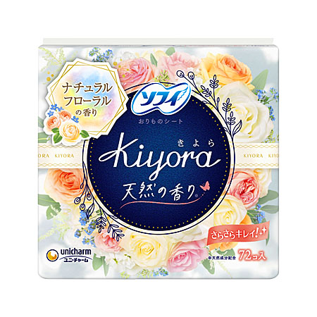 ソフィ きよらフレグランス ナチュラルフローラルの香り 72枚
