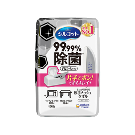 シルコット 99.99％除菌ウェットティッシュ 本体 40枚