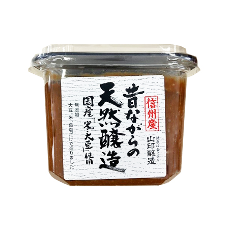 山印醸造 昔ながらの天然醸造  750g