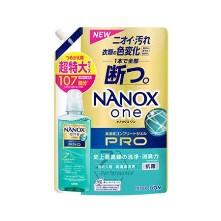 ライオン ＮＡＮＯＸｏｎｅ ＰＲＯ つめかえ 超特大 1070g