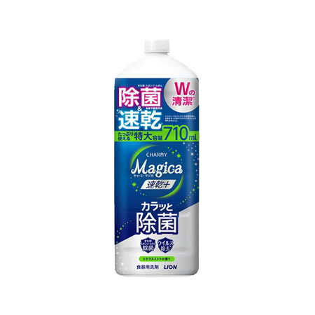 CHARMY Magica 速乾＋カラッと除菌 シトラスミントの香り つめかえ大 710ml