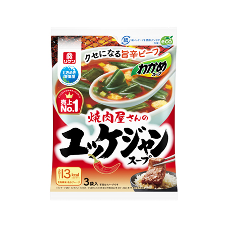 リケン 焼肉屋さんのユッケジャンスープ  3袋