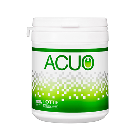 ロッテ ACUO グリーンミント ファミリーボトル  137g