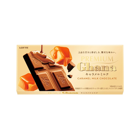 ロッテ プレミアムガーナ キャラメルミルク  70g