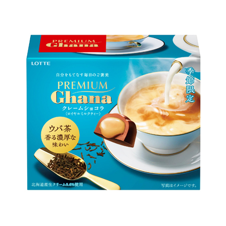 ロッテ プレミアムガーナ クレームショコラ ロイヤルミルクティー　　65g