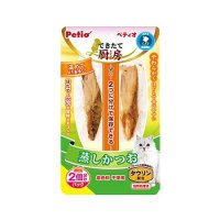 ペティオ できたて厨房 キャット 蒸しかつお 2本入