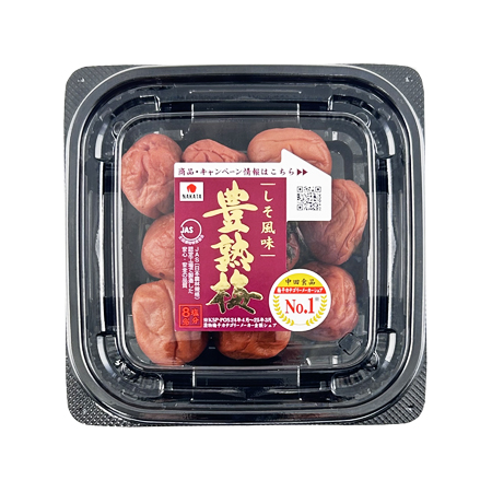 中田食品 豊熟梅 しそ風味　165g
