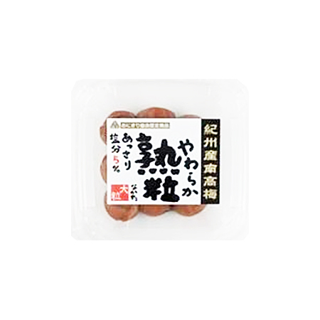 中田食品 紀州産南高梅やわらか熟粒  180g