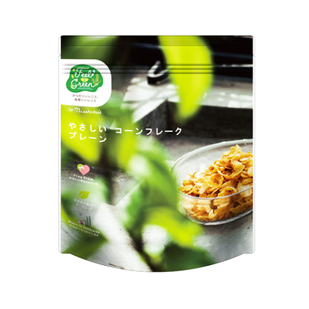日本食品製造 Feel＆Green やさしいコーンフレークプレーン  120g