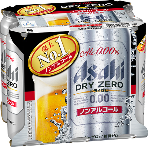 ▲アサヒ ドライゼロ  500ml 6缶