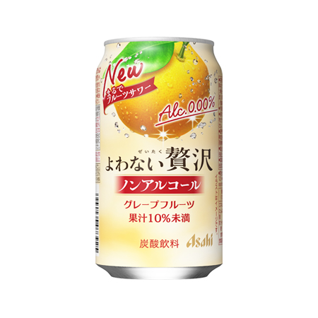 アサヒ よわない贅沢グレープフルーツ  350ml