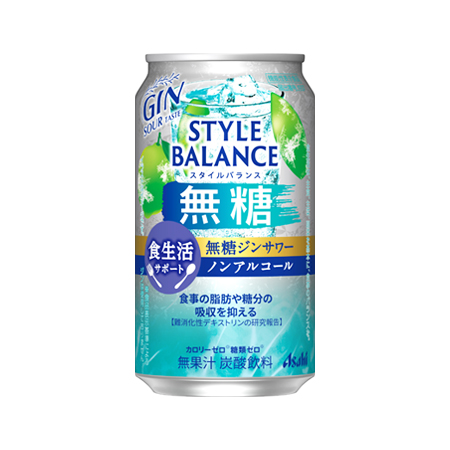 アサヒ スタイルバランス食生活サポート 無糖ジンサワー 350ml