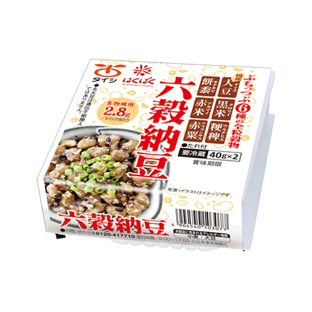 タイシ 六穀納豆  40g×2