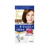 サロンドプロ 無香料ヘアカラー 早染めクリーム 3 明るいライトブラウン 1組