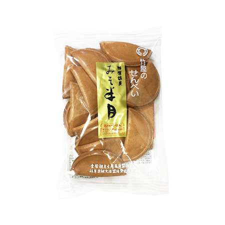 竹屋 みそ半月  16枚入