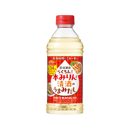 宝酒造 らくちん！本みりんと清酒のうまみだし  500ml