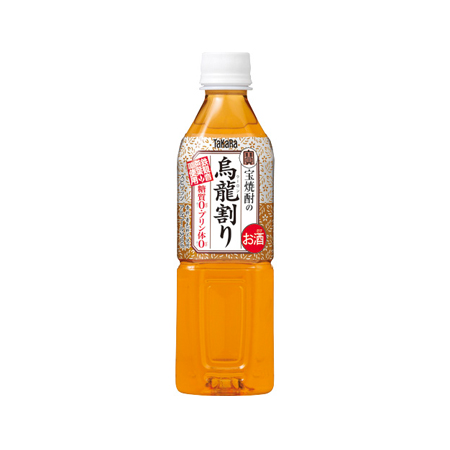 宝焼酎の烏龍割り  500ml