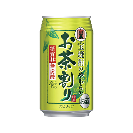 宝酒造 タカラ 宝焼酎のやわらかお茶割り 335ml