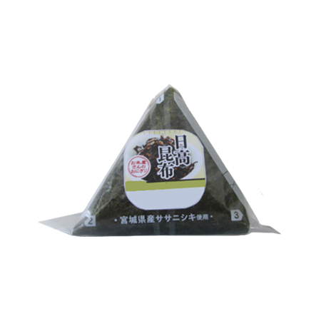 手巻おにぎり　北海道産昆布　1個