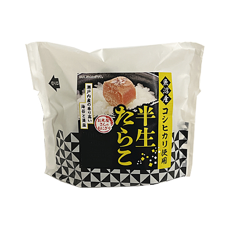 新潟魚沼産こしひかりおにぎり　半生たらこ　1個