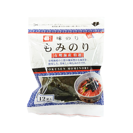 かね岩海苔 特選味付もみのり  12g