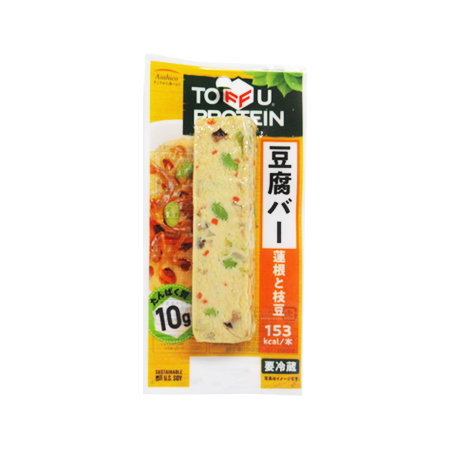 アサヒコ 豆腐バー 蓮根と枝豆  1本入