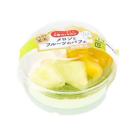 ドンレミー ごちそう果実 メロンとフルーツのパフェ  1個
