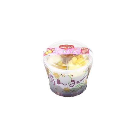 ドンレミー 蜜芋あんのクリームあんみつ  1個