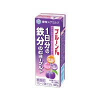 雪印メグミルク プルーンFe 1日分の鉄分 のむヨーグルト   190g