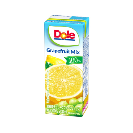 Dole グレープフルーツミックス100％　　200ml