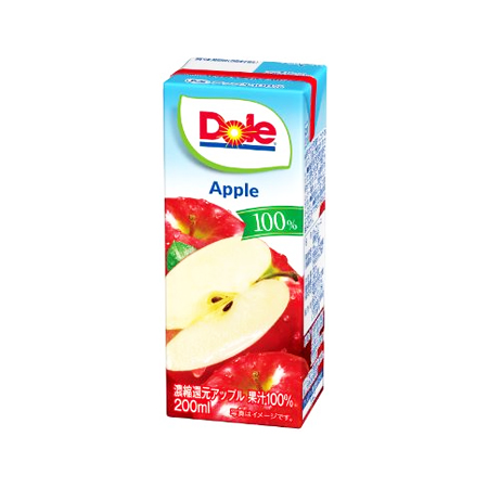 Dole アップル100％　　200ml