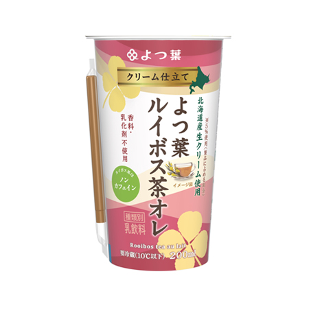 よつ葉乳業 クリーム仕立て よつ葉ルイボス茶オレ   200ml