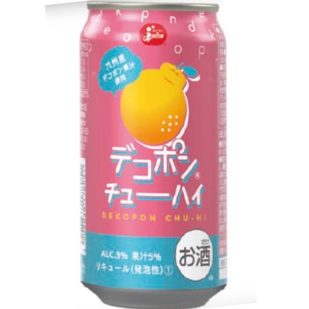 【10/23～25お届け分限り】ＪＡ熊本果実連ジューシージューシー　デコポンチューハイ 350ml