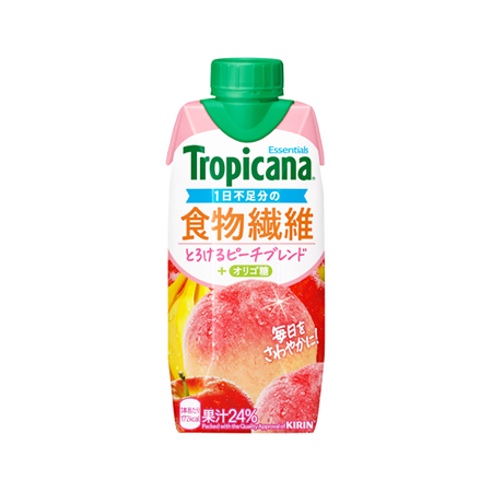 キリン トロピカーナ エッセンシャルズ 食物繊維  330ml