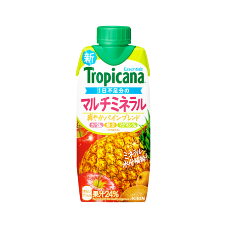 キリン トロピカーナ エッセンシャルズ マルチミネラル  330ml