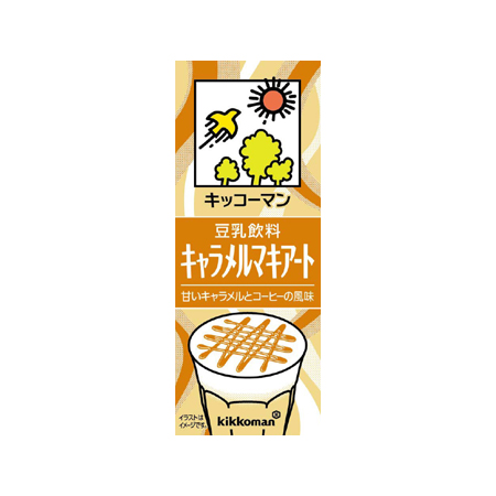 キッコーマン 豆乳飲料 キャラメルマキアート  200ml