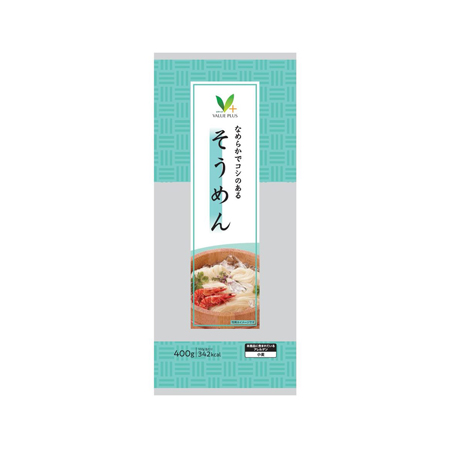 Vマーク なめらかでコシのある そうめん 400g
