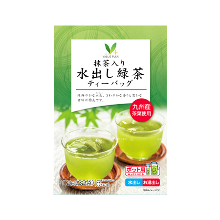 Vマーク 抹茶入り水出し緑茶 ティーバッグ  32袋入