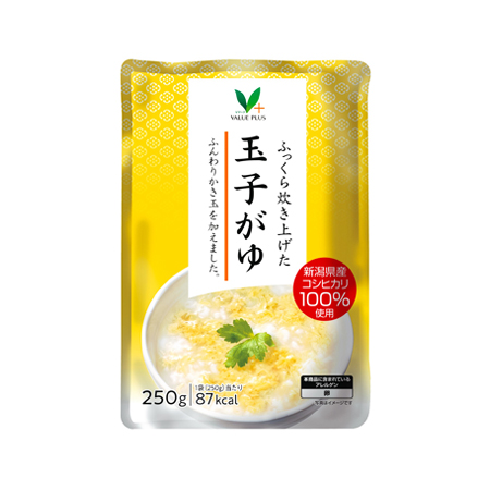 Vマーク ふっくら炊き上げた玉子がゆ 250g