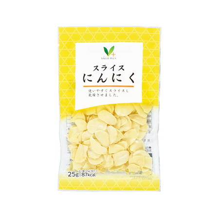 Vマーク スライスにんにく  25g