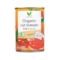 Vマーク 有機カットトマト   400g