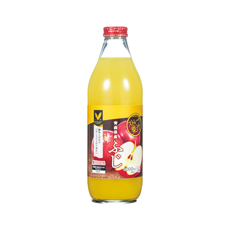 Vマーク グルメテーブル ストレート果汁 青森県産ふじ 1000ml