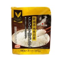 Vマーク グルメテーブル 新潟県南魚沼産こしひかり100％ごはん  3個パック